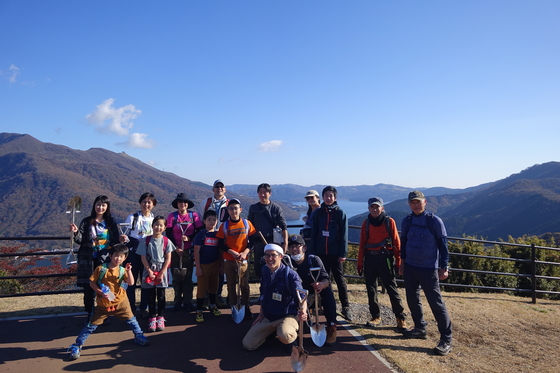 箱根外輪山のトレッキング